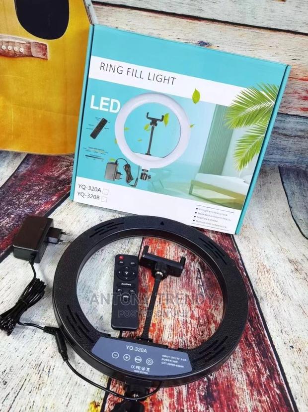 Professional LED Photo Lighting YQ-320A 12 Inch
