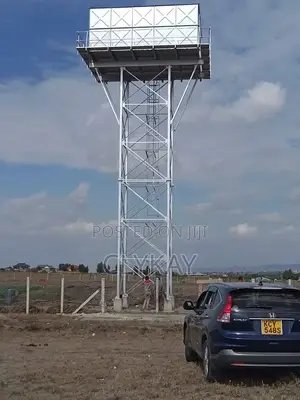 Pressed Elevated Tower and Steel Tanki