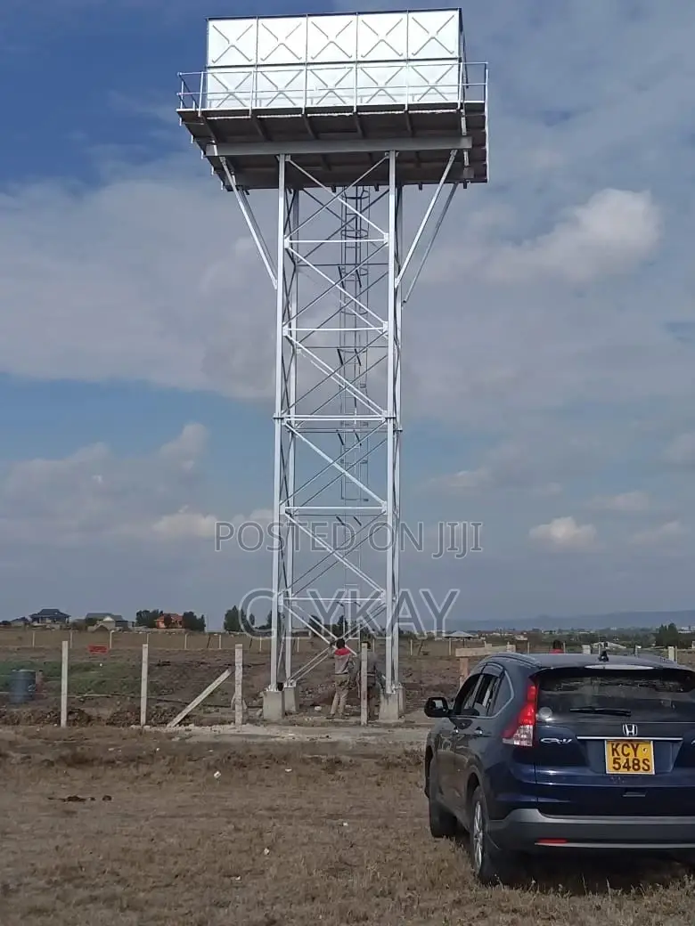 Pressed Elevated Tower and Steel Tanki