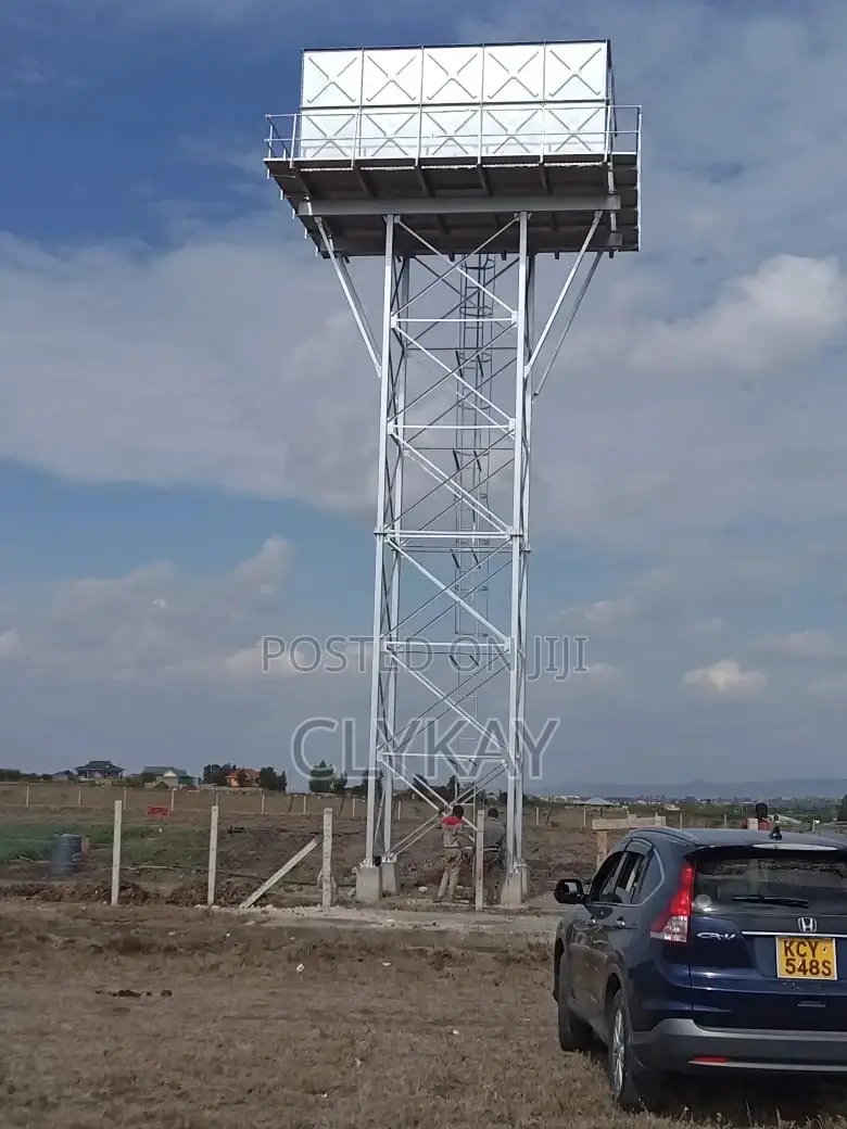 Pressed Elevated Tower and Steel Tanki