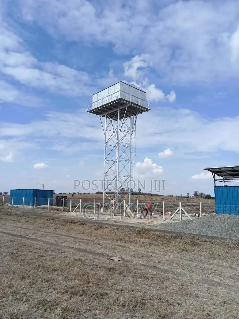 Pressed Elevated Tower and Steel Tanki