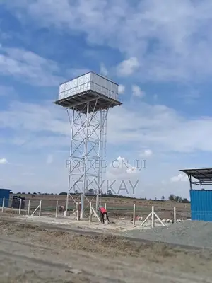 Pressed Elevated Tower and Steel Tanki
