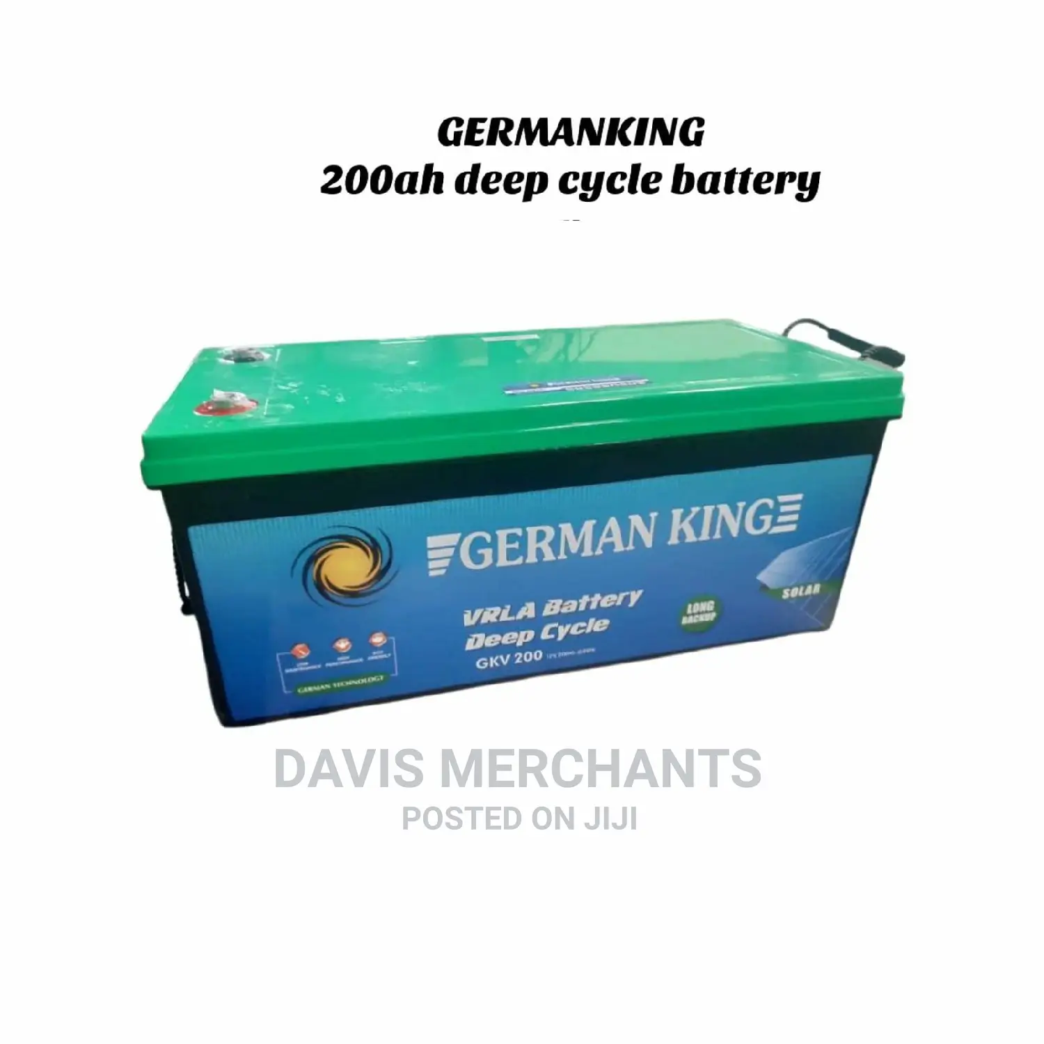 Germanyking 200 Amps Solar Battery