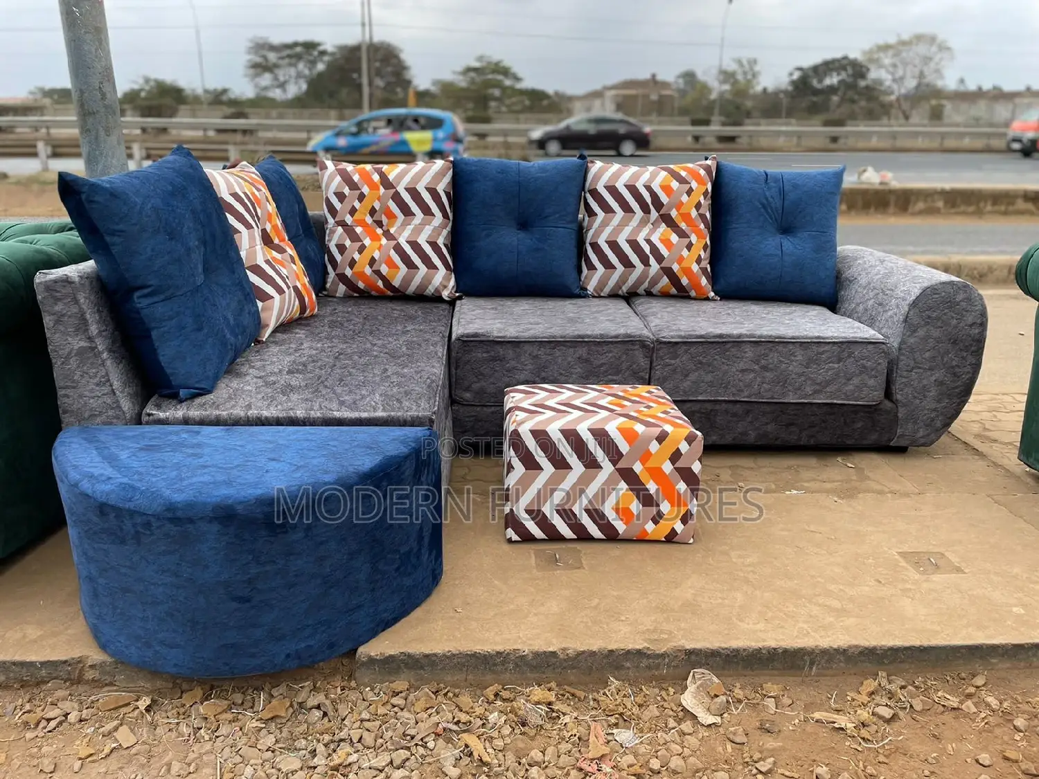 L Seat Sofa 10 Inch Cusion