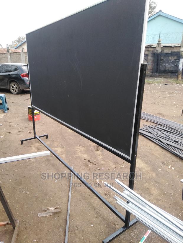 Portable Chalkboard Blackboard With Wheels-All Sizes - main view