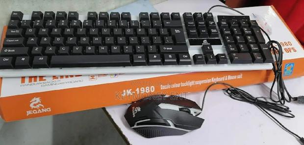 JK 1980 Backlit Keyboard With Mouse