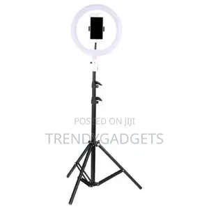 Black Aluminium Tiktok Led 12 Inch Ring Videography Light