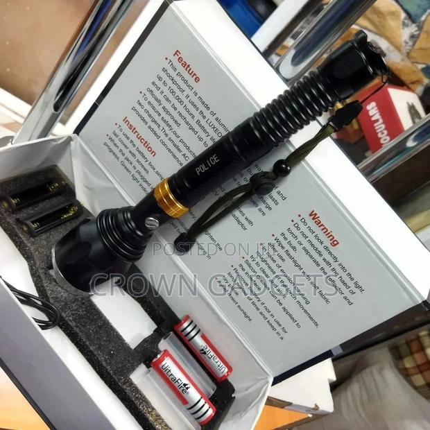 RECHARGEABLE LED FLASHLIGHT With Bright Light - main view