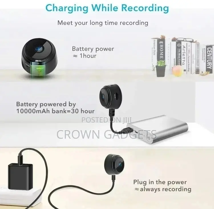 Hidden Cam A9 Small Spy Camera Security Cam