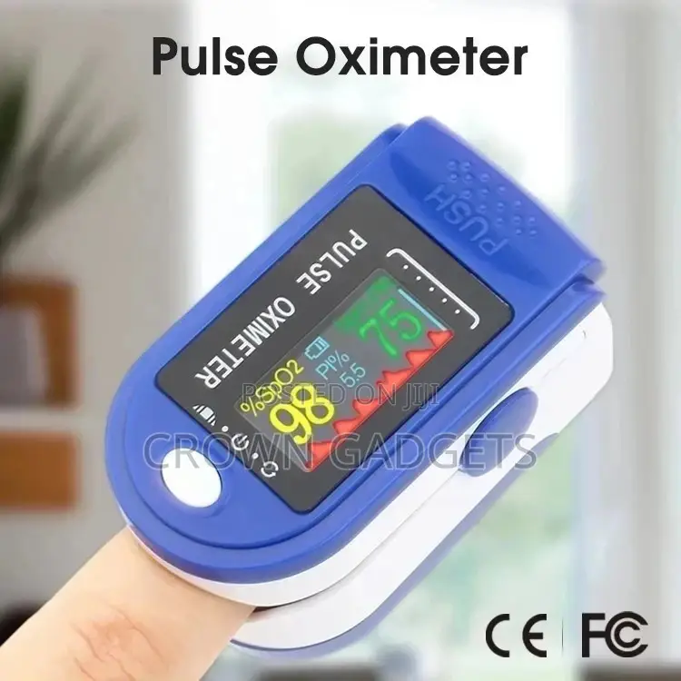 Blood Oxygen Saturation Monitor With Pulse Rate