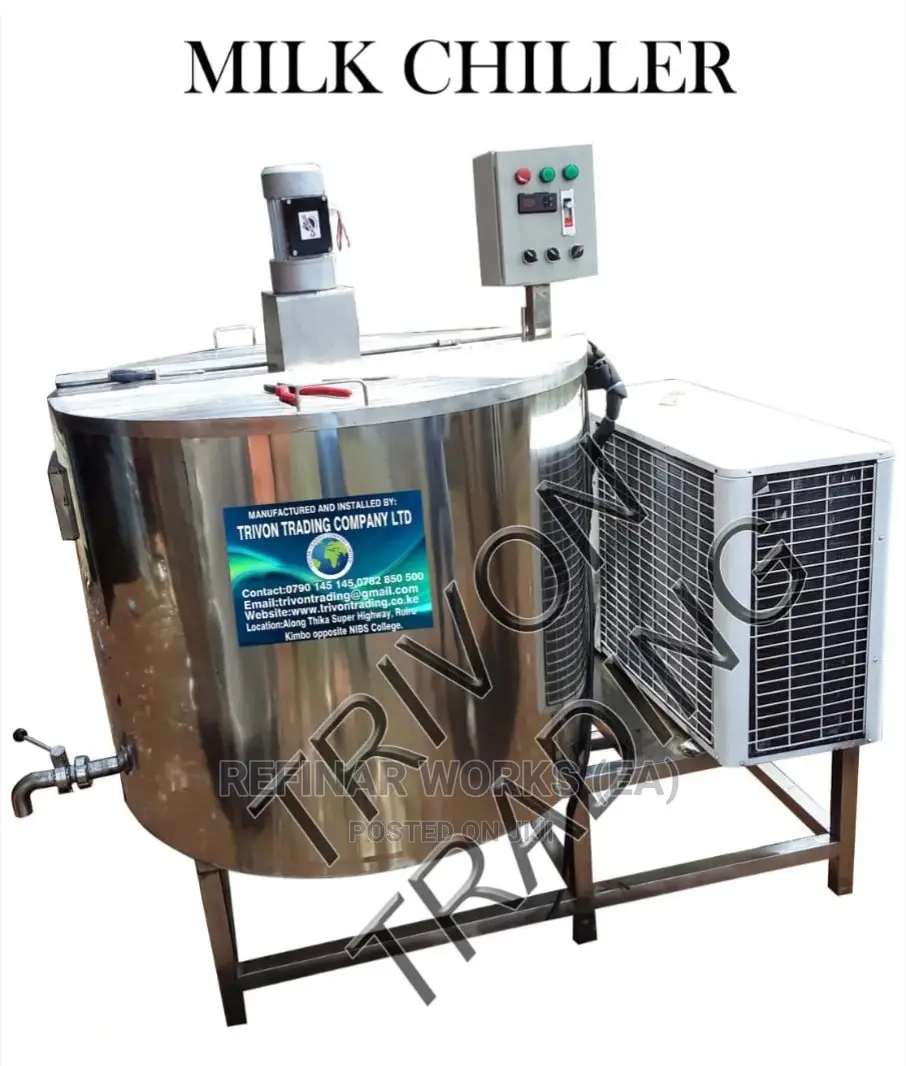 Milk Pasteurizers / Boiler and Chillers / Cooler