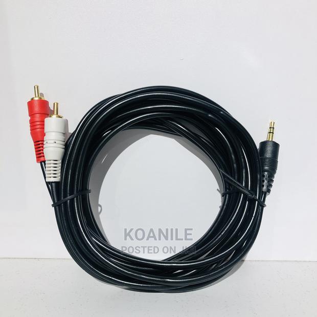 3 Meters Jack to RCA Auxiliary Cable