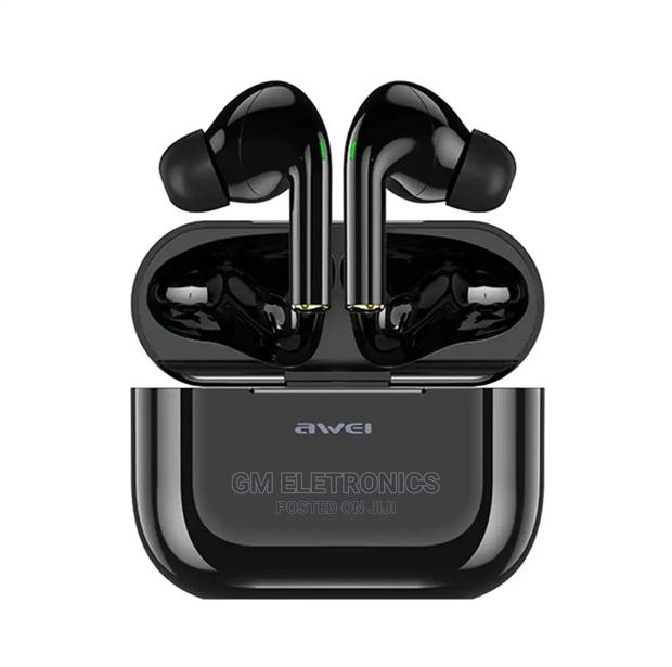 AWEI T29 TWS Sports Music Bluetooth Earphones Mic .