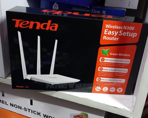 Router Tenda - main view