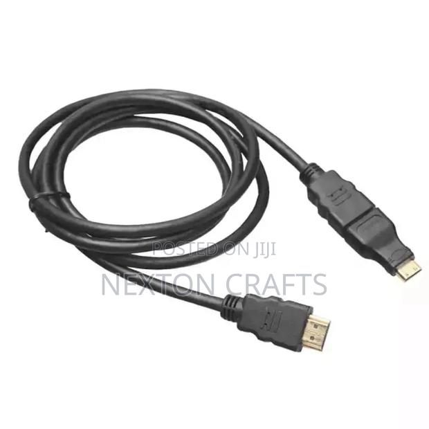 Mini HDMI to HDMI Cable, Micro HDMI to HDMI Cable 3in1 HDTV - thumbnail 4