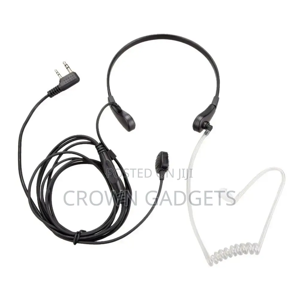 Fbi Style Headset Earpiece Mic for Motorola Walkie Talkie