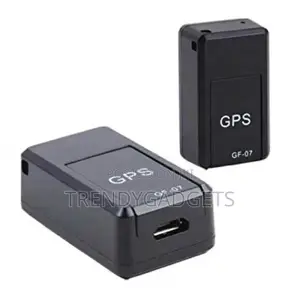 GPS Tracker With Microphone Mini Magnetic Gf-07 - Black