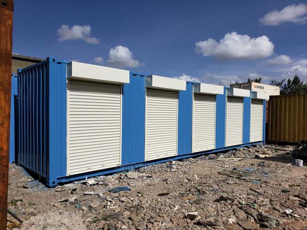 Container Business Stalls to Be Delivered to Kiambu