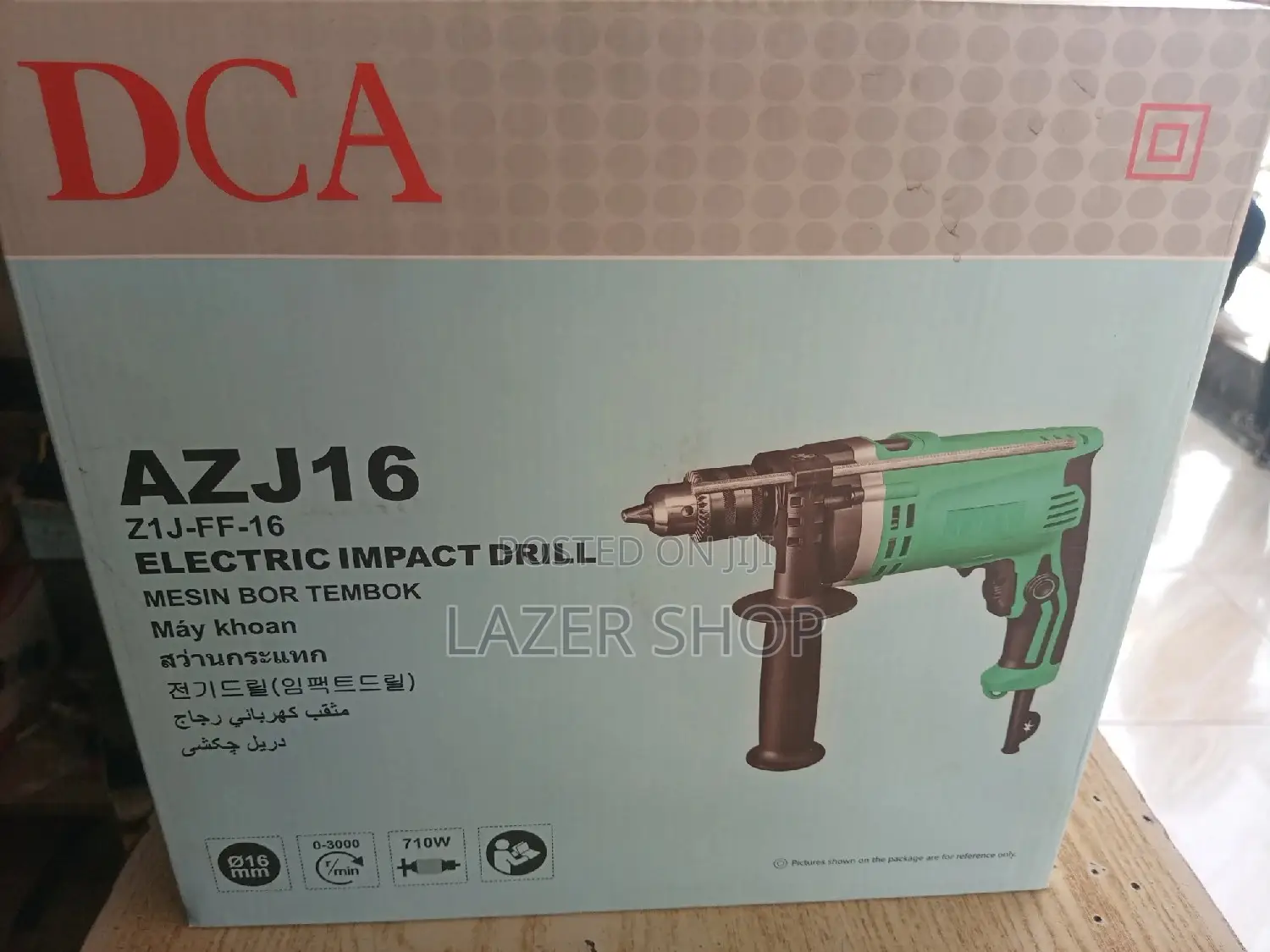 Drill 710w/Impact/Hammered