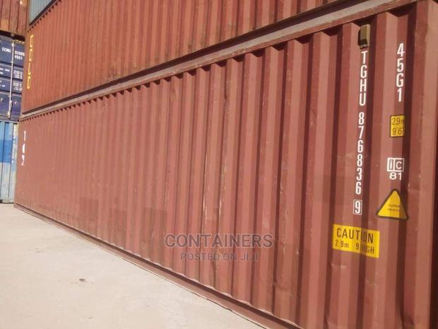 Empty Containers in Nairobi - main view