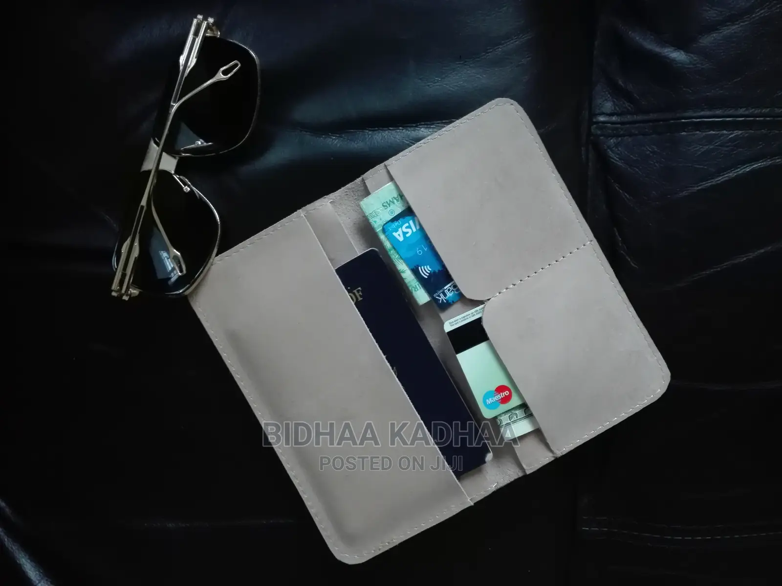 Leather Passport Holder