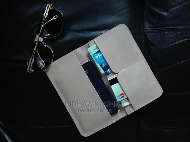 Leather Passport Holder - thumbnail 4