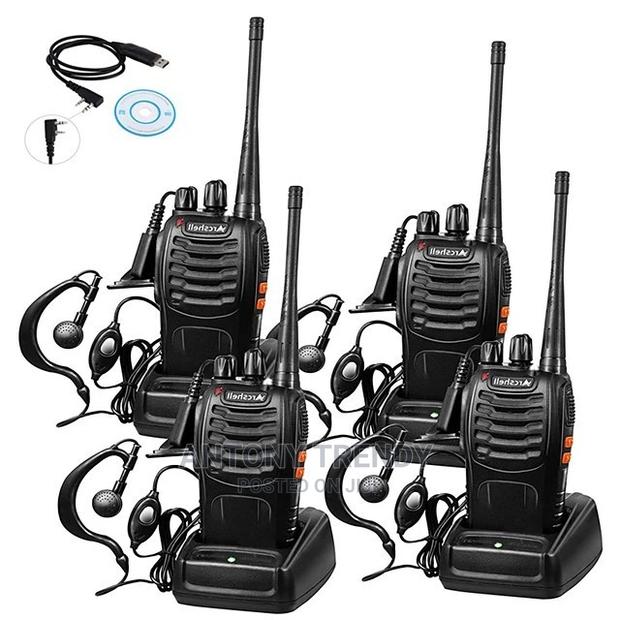 Bf-888s Two Way Radio With 1500mah Long Range Baofeng