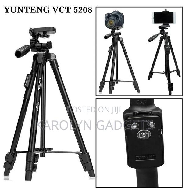 Vct-5208 Yunteng Tripod for Mobile and Camera