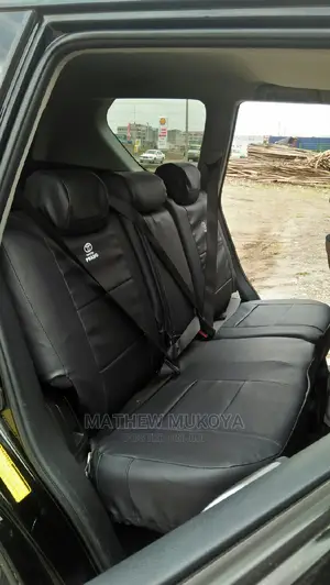 Prado Black Car Seat Covers