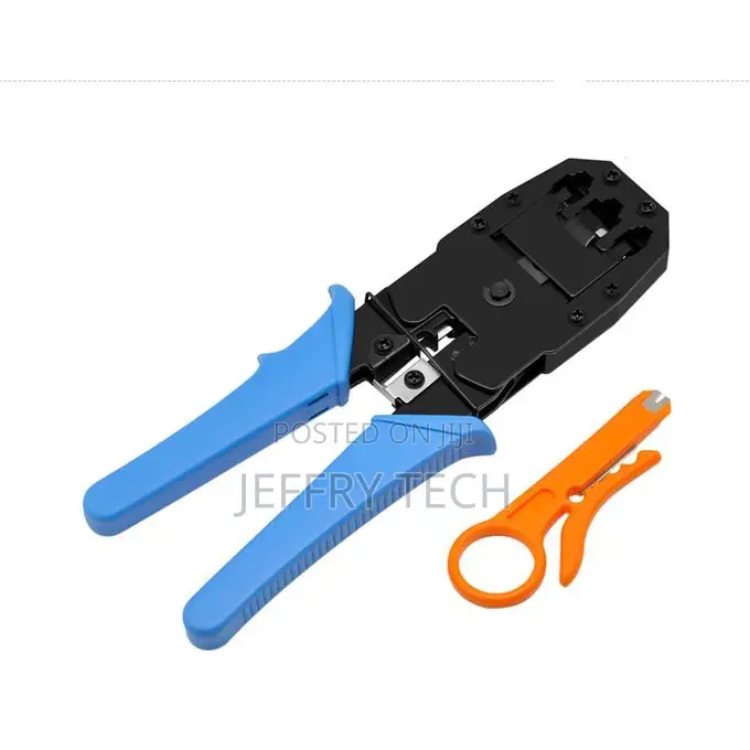 RJ45 RJ11 RJ12 LAN Network Crimping Tool Plus Portable Cable