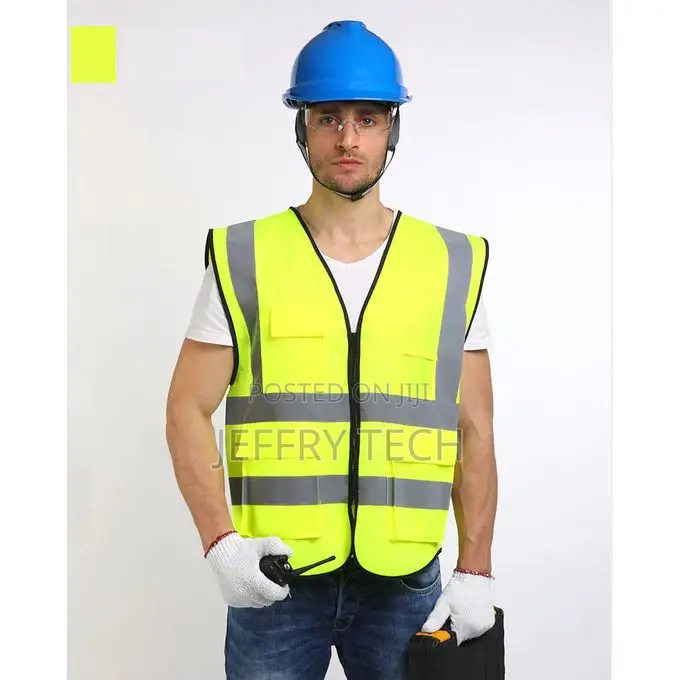 High Visibility Reflective Vest Yellow