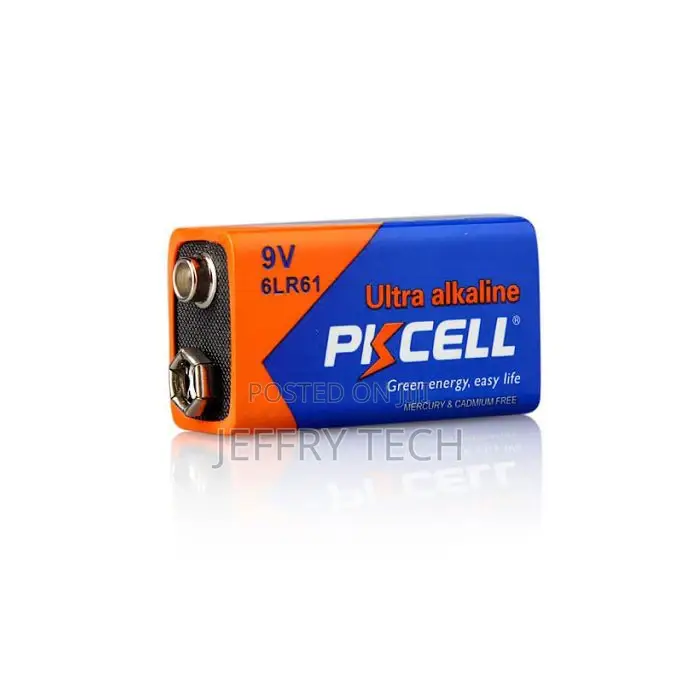 Pkcell Ultra Alkaline 9V Battery 6LR61