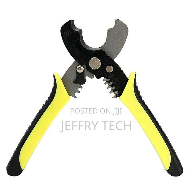 Versatile Electric Cable Cutter Wire Stripper Stripping Plie - thumbnail 2