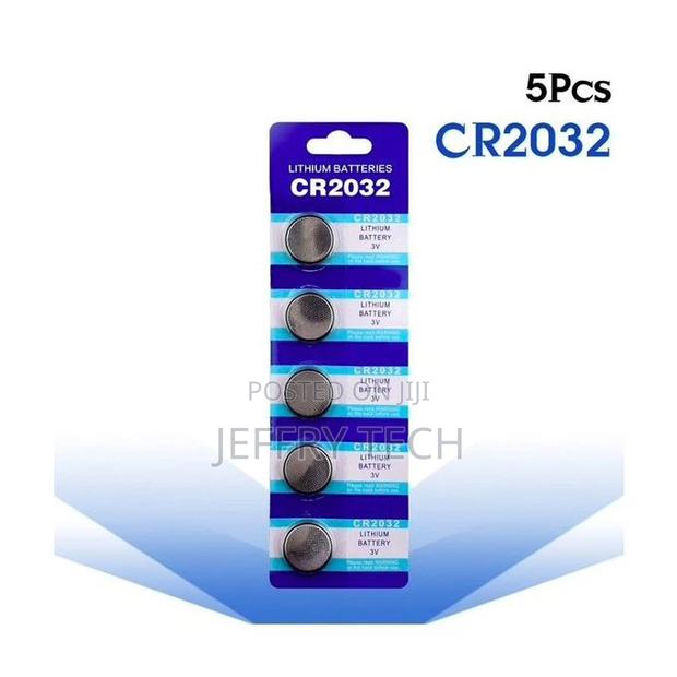 CR2032 Lithium Cell Coin Button Battery 5pcs