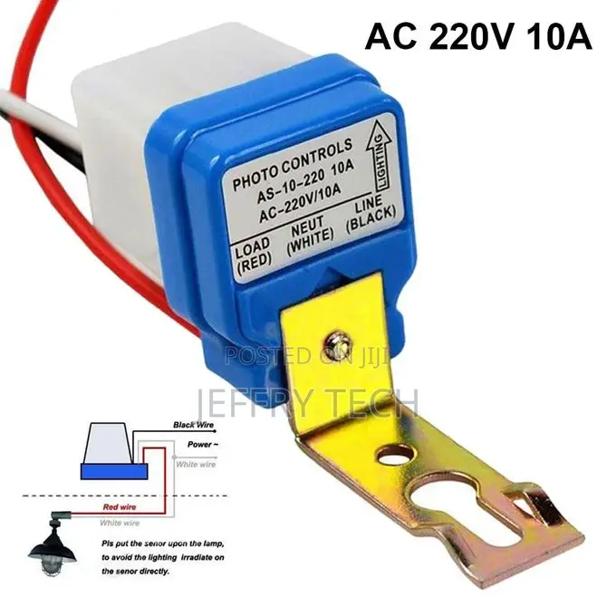 AC 220V Street Light Switch Photocell Auto Switch on Off 10