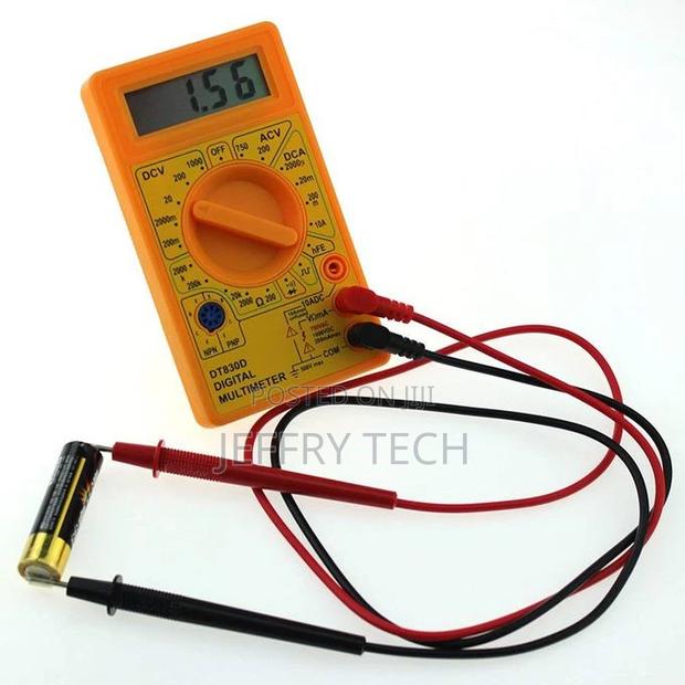 DT830 LCD Digital Multimeter Voltmeter ACDC Tester - thumbnail 2