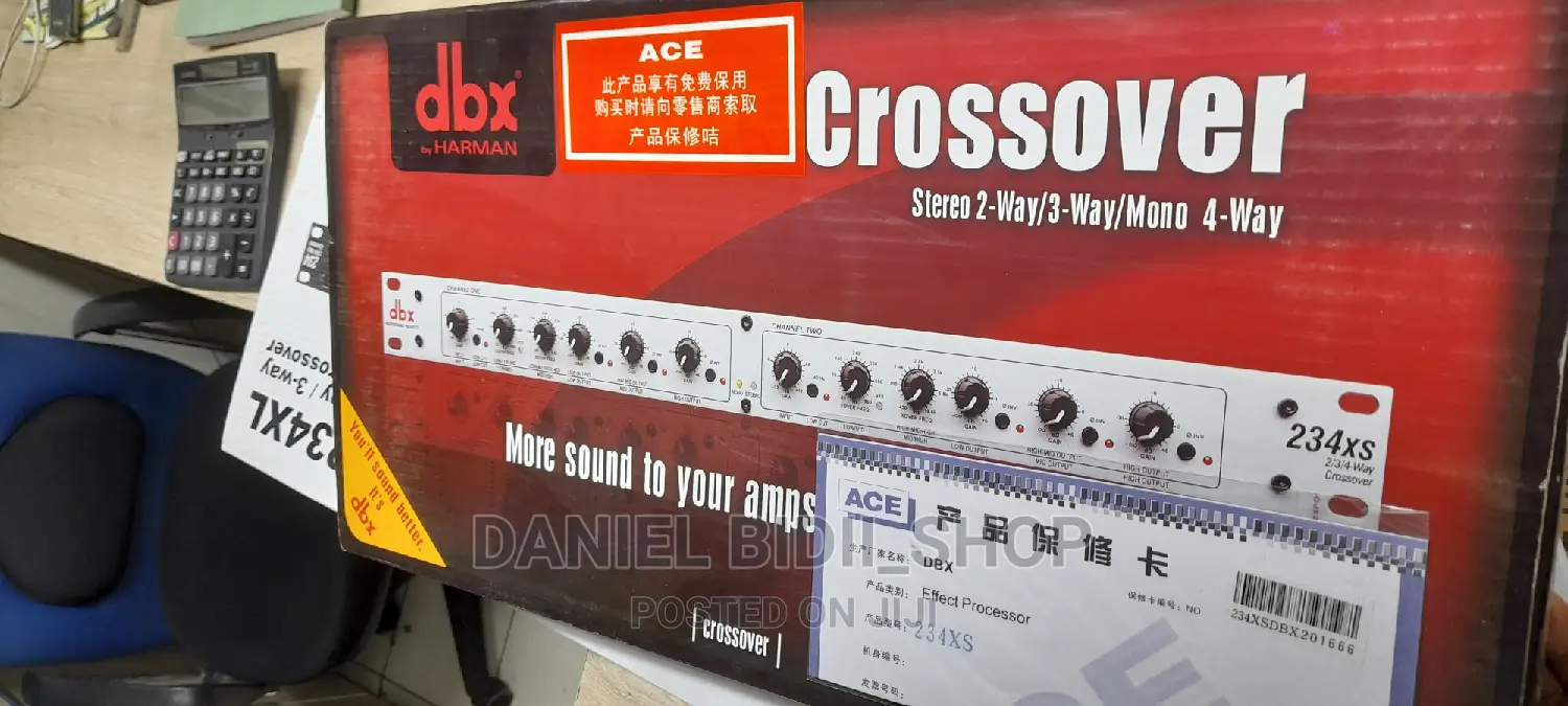 Crossover DBX 2-4way 234xs