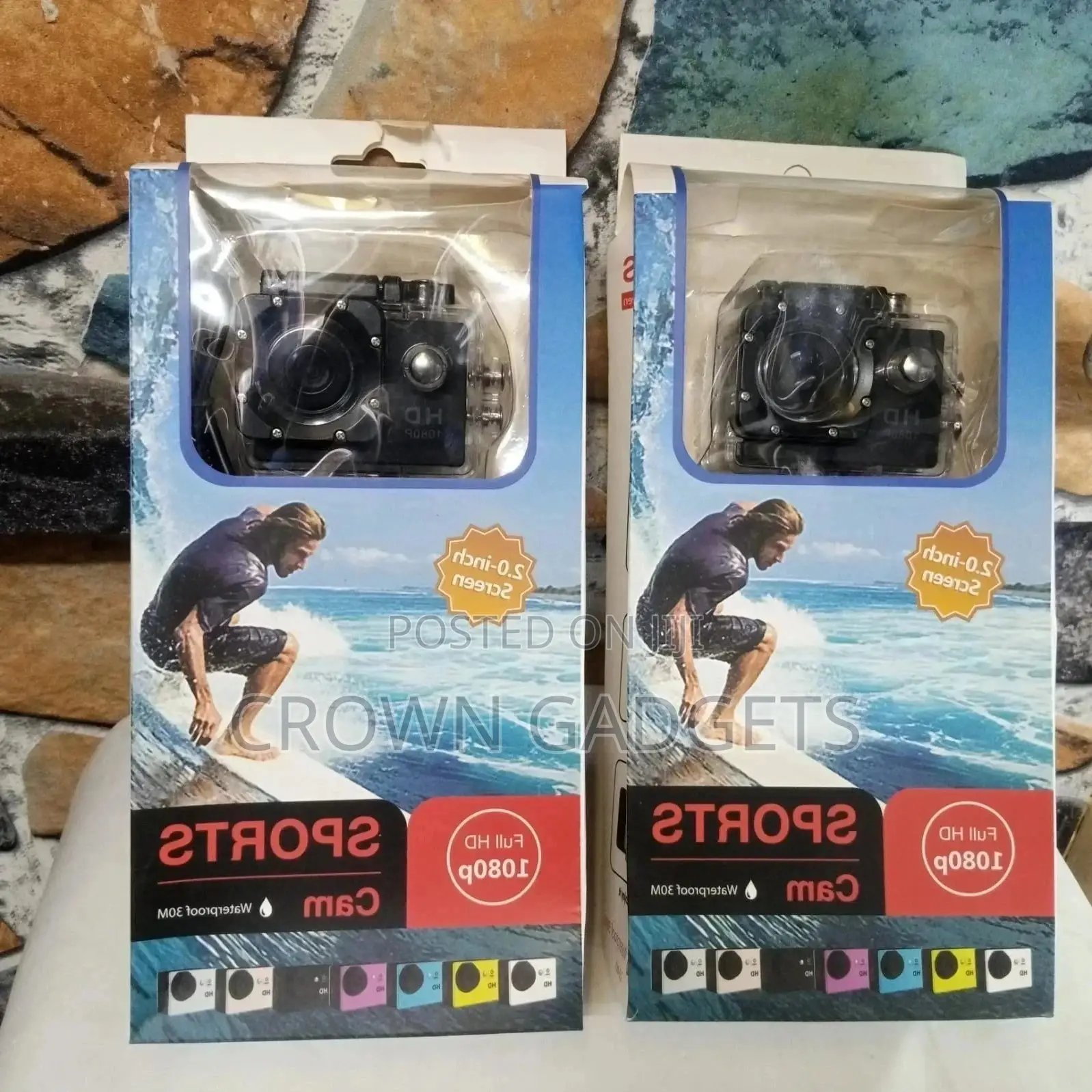 Video Action Camera 4K With Wide Angle Lens