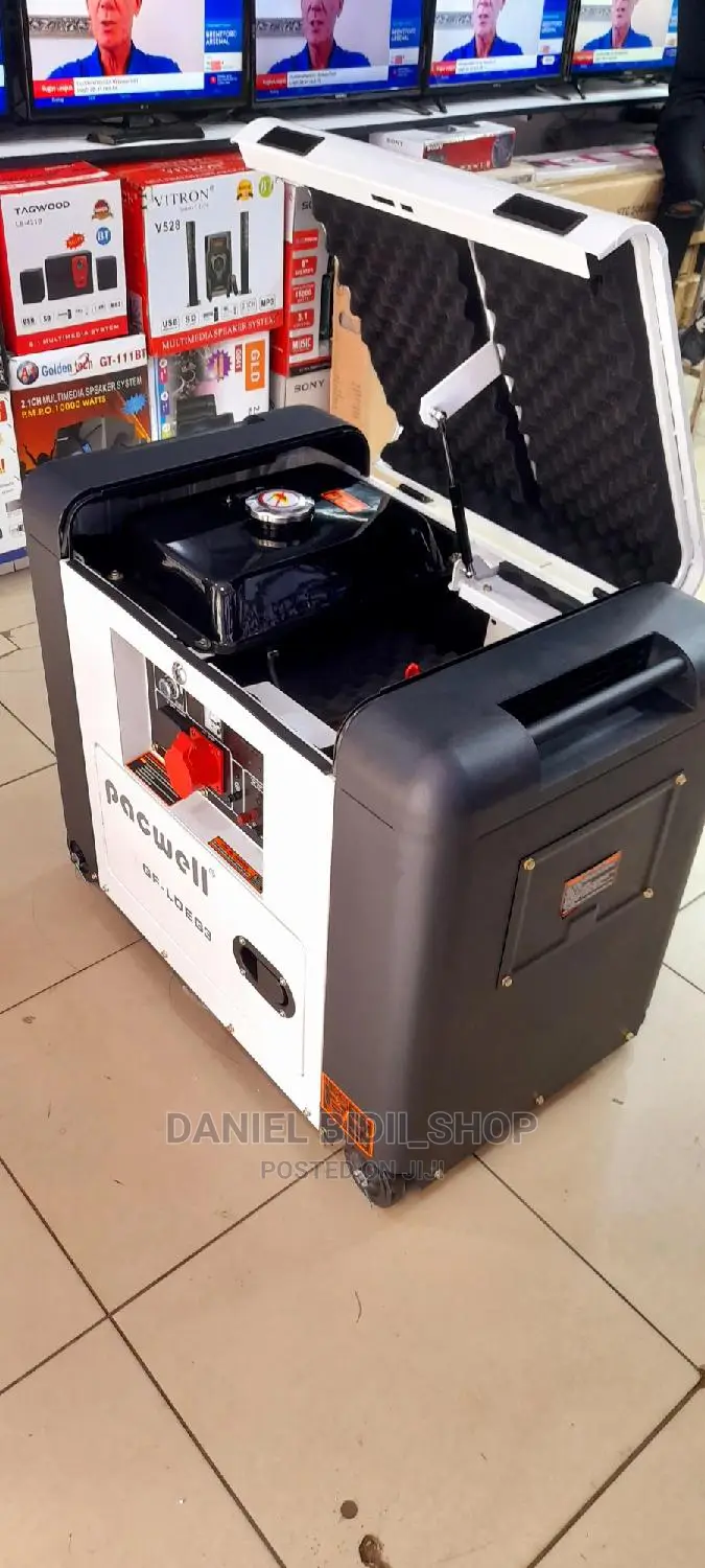 Original Pacwell 3phase + ATS Silent Diesel Generator 10kva