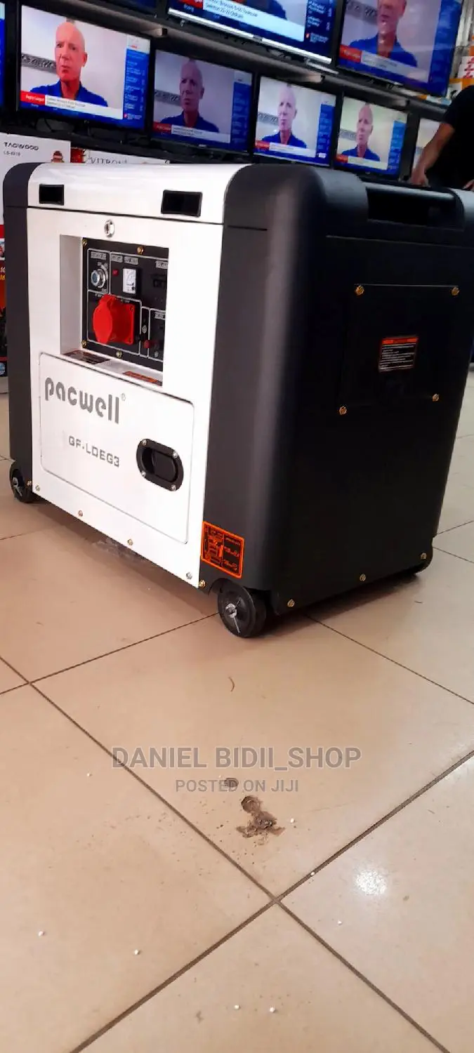 Original Pacwell 3phase + ATS Silent Diesel Generator 10kva