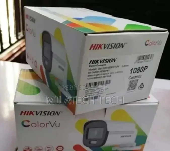 Colorvu 2MP Hikvisionhd Full Time Color Dome CCTV Camera