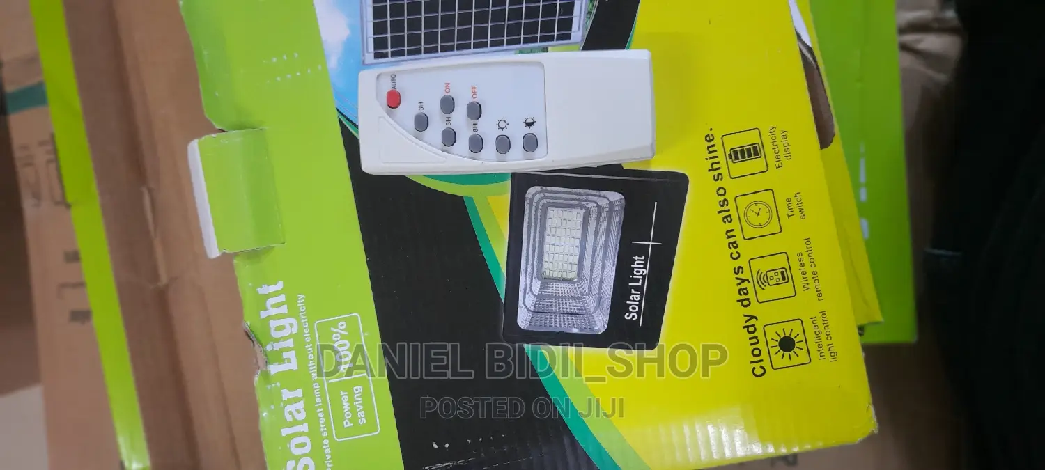 60w Solar Floodlight With Panel