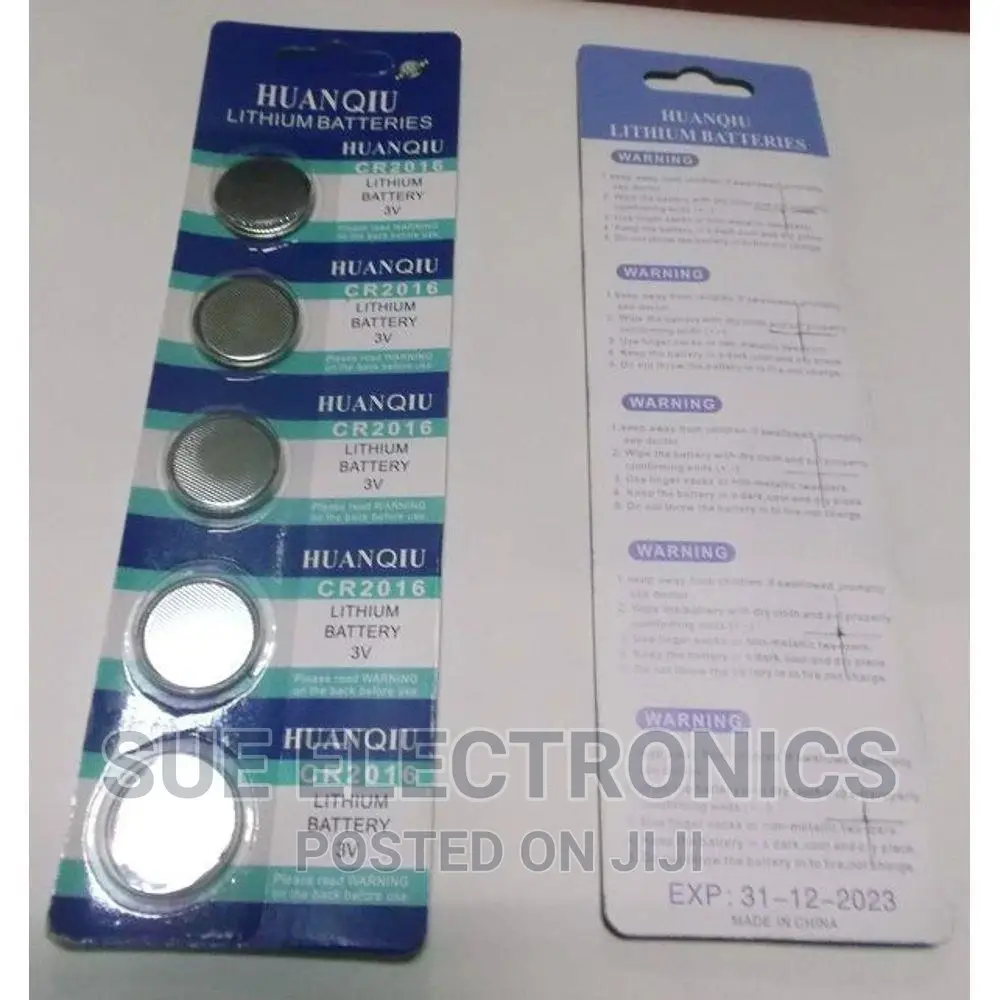 CR 2016 Batteries Battery 3v Lithium
