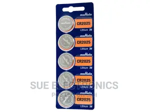 Genuine Sony Is Now Murata Battery CR 2025 - 5 Pieces