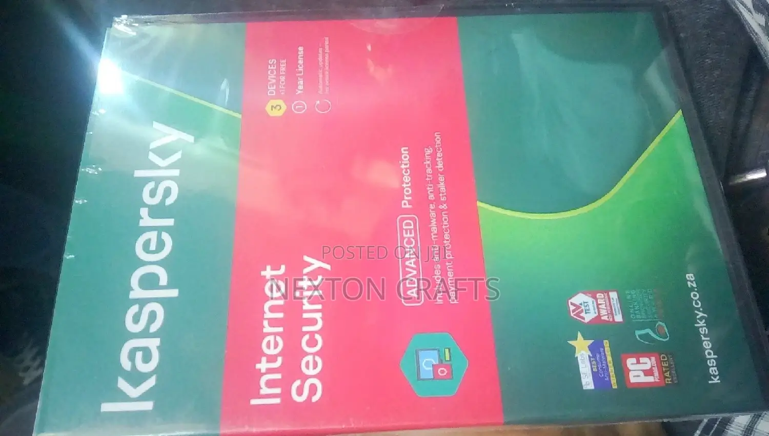 Kaspersky Internet Security 3 + 1 Users Antivirus