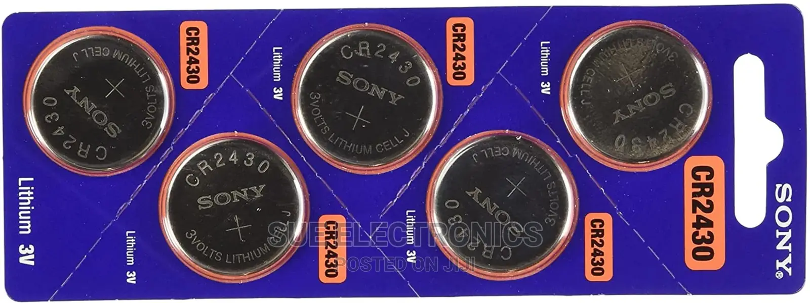 Murata Battery Cr 2430 - 5 Pieces