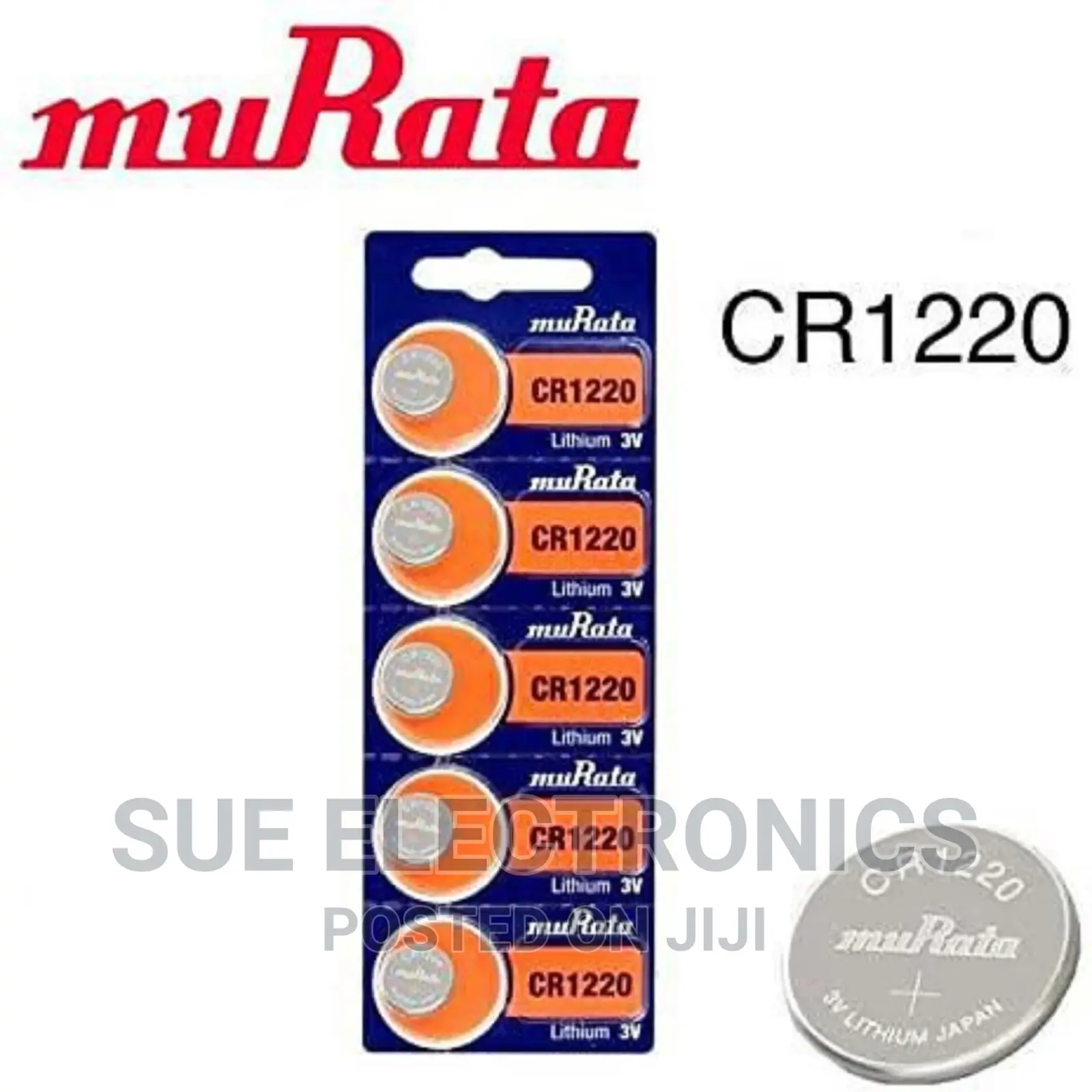 Murata Lithium Cr 1220 Battery[Sony]