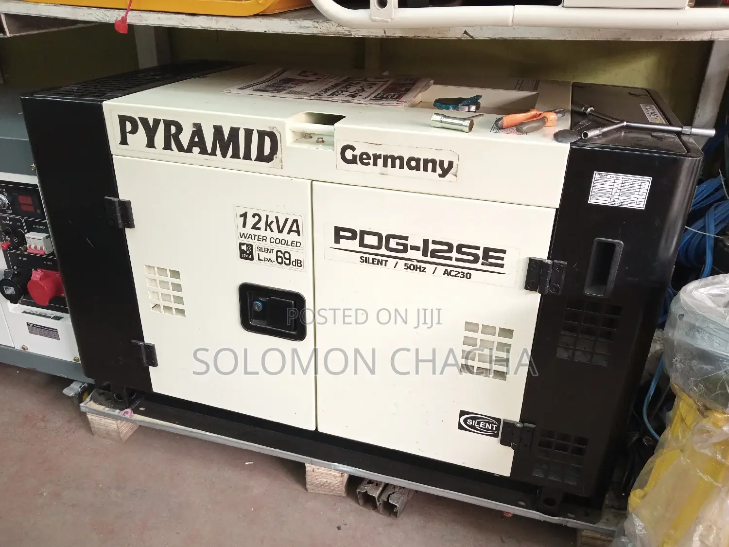 Pyramid 12kva Water Cooled Diesel Silent Generator