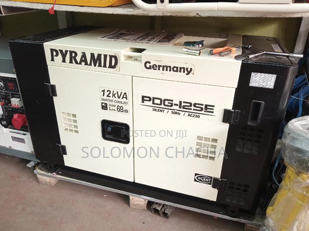 Pyramid 12kva Water Cooled Diesel Silent Generator - thumbnail 3