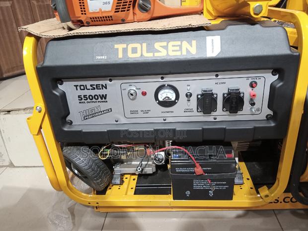 Tolsen 5.5kva Generator Keystart - main view